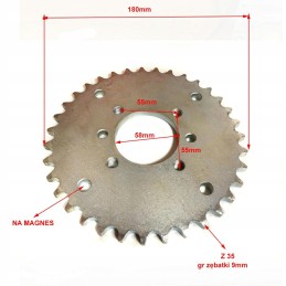 Rear sprocket 530 35z for ATV Fuxin 150cc quad