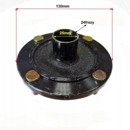 Rear axle rim hub for ATV 200 CVT quad