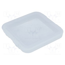 1 pcs x LICEFA - V20-18 - Container: single, polypropylene, 133x133x13mm