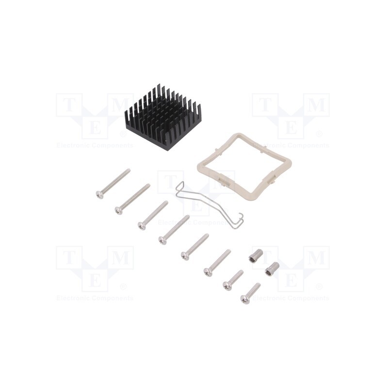 1 pcs x Advanced Thermal Solutions - ATS-61350K-C1-R0 - Heatsink: extruded, grilled, black, L: 35mm, W: 35mm, H: 14.5mm