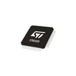 1 pcs : STM32U073MCT6 - ARM Microcontrollers - MCU Ultra-low-power Arm Cortex-M0+ MCU 256-Kbytes Flash LCD, USB, 48 MHz CPU