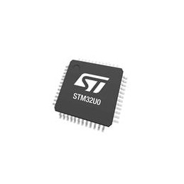 1 pcs : STM32U083CCT6 - ARM Microcontrollers - MCU Ultra-low-power Arm Cortex-M0+ MCU 256-Kbytes Flash LCD, USB, AES, 48 MHz CPU