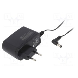 1 pcs x MOSO - MSA-C1200CS12.0-18F-DE-2555-L - Power supply: switched-mode, plug, 12VDC, 1.25A, 15W, Plug: EU