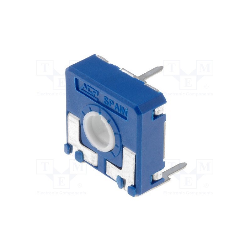 5 pcs x ACP - CA14NV12,5-10KA2020 - Potentiometer: mounting, single turn,horizontal, 10kΩ, 250mW