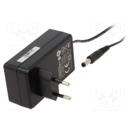 1 pcs x POS - POSC24150A-H-2555 - Power supply: switched-mode, plug, 24VDC, 1.5A, 36W, Plug: EU, black