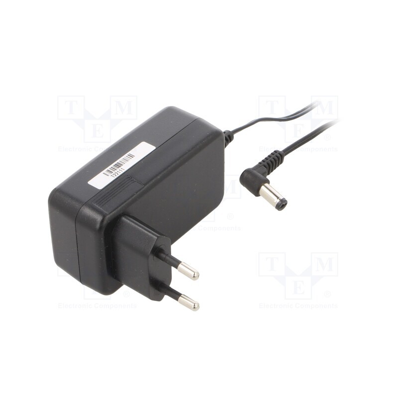 1 pcs x POS - POSC24100A-H-L - Power supply: switched-mode, plug, 24VDC, 1A, 24W, Plug: EU, 86.16%