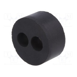 1 pcs x LAPP - 53320250 - Insert for gland, 5mm, M20, IP54, NBR rubber, Holes no: 2