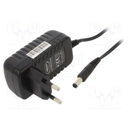 1 pcs x CELLEVIA POWER - CLW-0909-W2E-EB25 - Power supply: switched-mode, plug, 9VDC, 1A, 9W, Plug: EU, 82%, black
