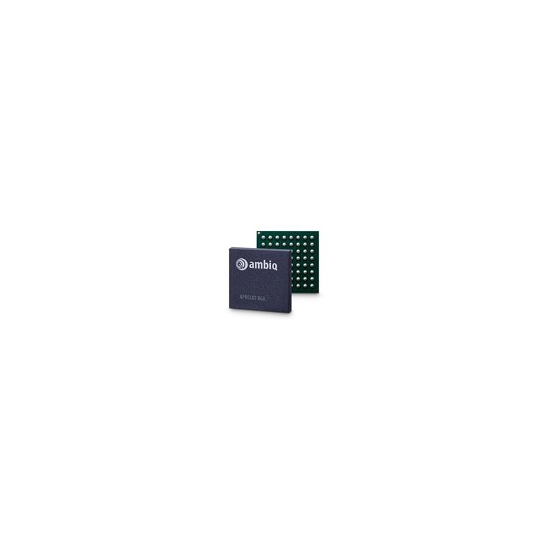 1 pcs : AMAPH1KK-KBR - RF System on a Chip - SoC Cortex-M4F 48MHz, 1MB Flash, 256KB SRAM, 64-pin BGA
