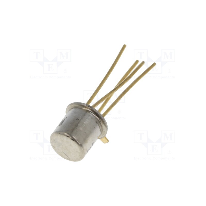 1 pcs x NTE Electronics - NTE222 - Transistor: N-MOSFET, unipolar, RF, 25V, 50mA, 360mW, TO72, THT