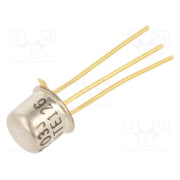 1 pcs x NTE Electronics - NTE126 - Transistor: PNP, bipolar, germanium, 15V, 200mA, 300mW, TO18