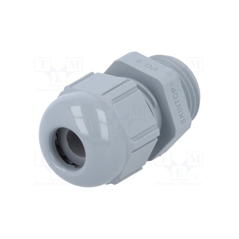 1 pcs x LAPP - 53015110 - Cable gland, PG9, IP68, polyamide, dark grey