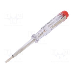 1 pcs x WIHA - 5271 - Voltage tester, insulated, slot, SL 3, Blade length: 60mm, 250VAC