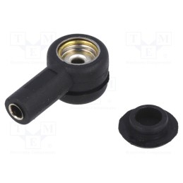 1 pcs x EUROSTAT GROUP - 30-552-0010 - Banana plug / press stud adapter, ESD