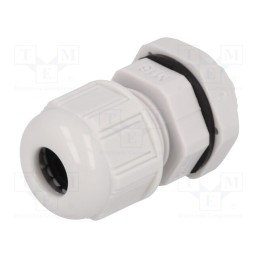 1 pcs x MOLEX - 93600-0348 7000.7822.7 - Cable gland, M16, 1.5, IP68, polyamide, light grey, UL94V-2