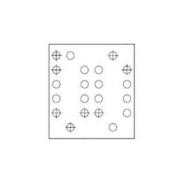 1 pcs : AT25SL128A-UUE-T - NOR Flash 128 Mbit, 1.8V (1.7V to 2V), -40C to 85C, WLCSP (Tape & Reel), Single, Dual, Quad SPI NOR f