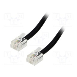 1 m x BQ CABLE - - - Wire, FLRY-B, 1x0.5mm2, stranded, Cu, PVC, yellow-black, 60V, 1.6mm