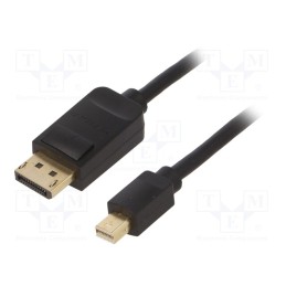 1 pcs x VENTION - HAABI - Cable, DisplayPort 1.2, DisplayPort plug,mini DisplayPort plug