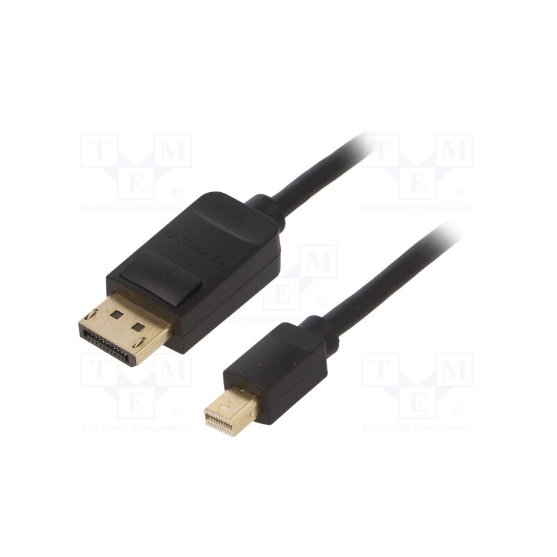 1 pcs x VENTION - HAABI - Cable, DisplayPort 1.2, DisplayPort plug,mini DisplayPort plug
