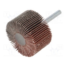 1 pcs x PG PROFESSIONAL - RG.021 - Wheel, Granularity: 60, Mounting: rod 6mm, with lever, Ø50x30mm