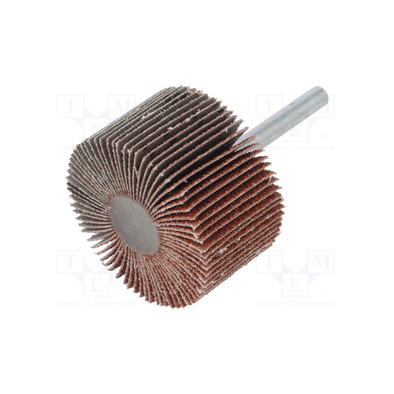 1 pcs x PG PROFESSIONAL - RG.021 - Wheel, Granularity: 60, Mounting: rod 6mm, with lever, Ø50x30mm