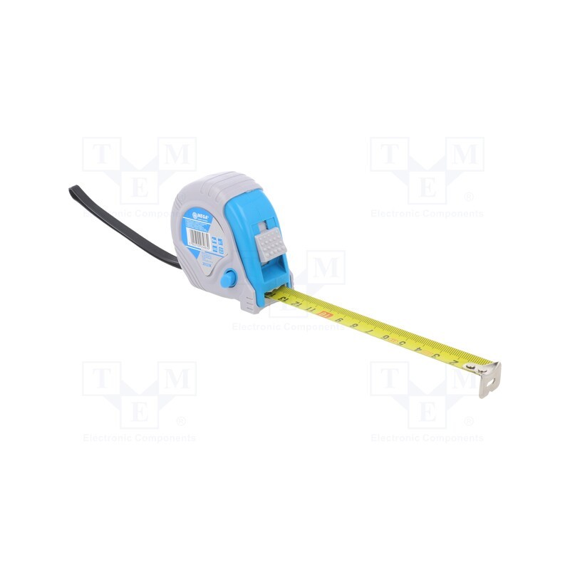 1 pcs x MEGA - 20115K - Measuring tape, L: 5m