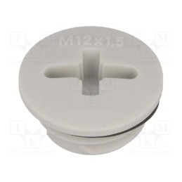 1 pcs x LAPP - 52006107 - Stopper, M12, 1.5, IP68, polyamide, light grey, SKINDICHT®, 6mm