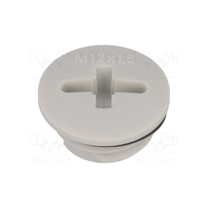 1 pcs x LAPP - 52006107 - Stopper, M12, 1.5, IP68, polyamide, light grey, SKINDICHT®, 6mm