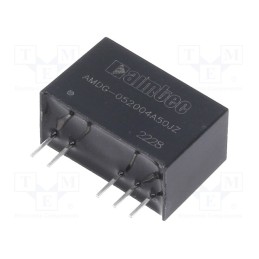 1 pcs x AIMTEC - AMDG-052004A50JZ-B - Converter: DC/DC, 1.76W, Uin: 4.5÷5.5V, Uout: 20VDC, Uout2: -4VDC