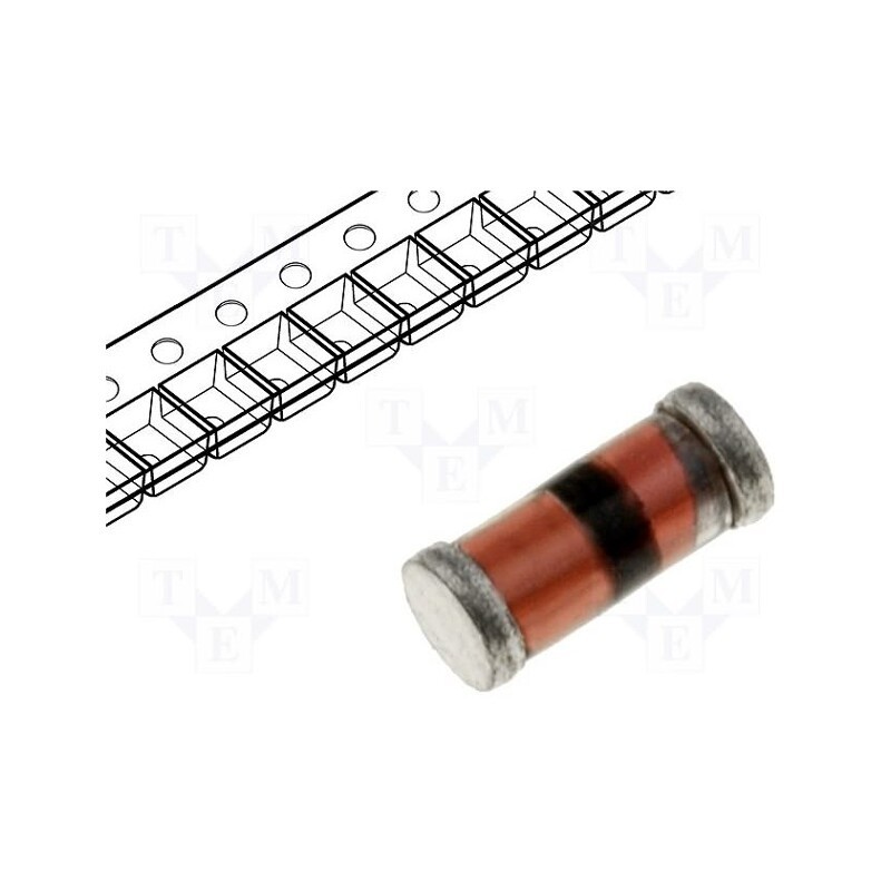 25 pcs x DC COMPONENTS - DLDB3 - Diac, 2A, MiniMELF, 28÷36V, SMD,