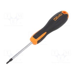 1 pcs x BETA - 12071008 - Screwdriver, Torx®, TX08, EVOX, Blade length: 60mm