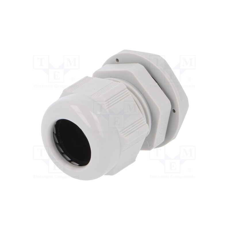 1 pcs x RITTAL - 2411.631 - Cable gland, M25, 1.5, IP68, polyamide, light grey