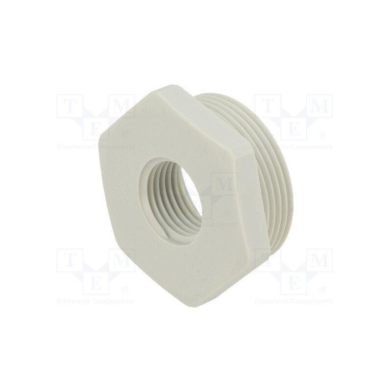 1 pcs x OBO BETTERMANN - 107 R M32-16 PA - Reduction of threads for glands, Int.thread: M16, polyamide