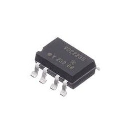 1 pcs : VO2223B-X007T - Triac & SCR Output Optocouplers 1A, 600V PhotoTRIAC SMD-8, UL, cUL