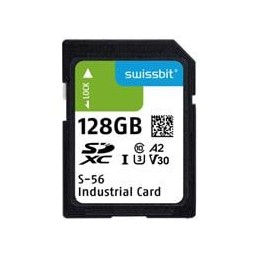 1 pcs : SFSD128GL1AM1TB-I-WK-21P-STD - Memory Cards Industrial SD Card, S-56, 128 GB, 3D PSLC Flash, -40C to +85C