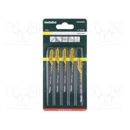 1 set x METABO - 623646000 - Hacksaw blade, wood,plastic, 51mm, 14teeth/inch, BASIC WOOD