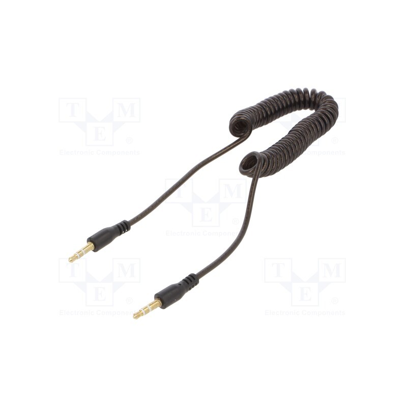 1 pcs x GEMBIRD - CCA-405-6 - Cable, Jack 3.5mm 3pin plug x2,both sides, Plating: gold-plated