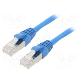 1 pcs x LAPP - 24441331 - Patch cord, ETHERLINE® Cat.6a,S/FTP, 6a, stranded, Cu, LSZH, blue