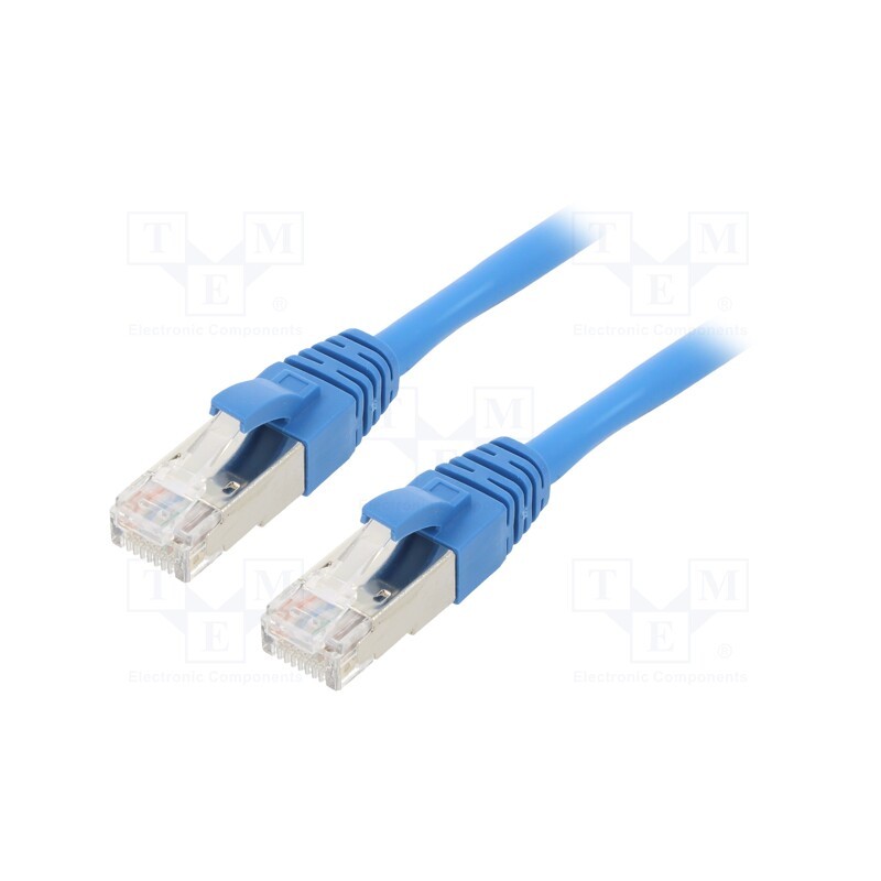1 pcs x LAPP - 24441331 - Patch cord, ETHERLINE® Cat.6a,S/FTP, 6a, stranded, Cu, LSZH, blue