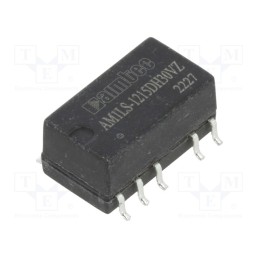 1 pcs x AIMTEC - AM1LS-1215DH30VZ - Converter: DC/DC, 1W, Uin: 10.8÷13.2V, Uout: 15VDC, Uout2: -15VDC