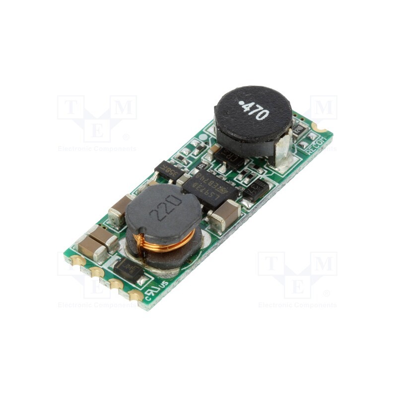 1 pcs x RECOM - RCD-24-1.00/PL/A - Converter: DC/DC, Uin: 6÷36V, Uout: 2÷32VDC, Iout: 1000mA, SMD, LED