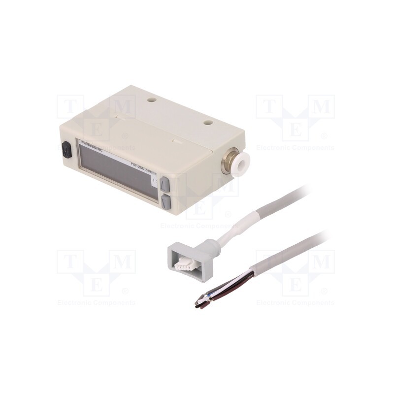 1 pcs x PANASONIC - FM-253-4-P - Sensor: gas flow, Usup: 12÷24VDC, ±99999,99l, OUT: PNP, 0÷50°C, IP40
