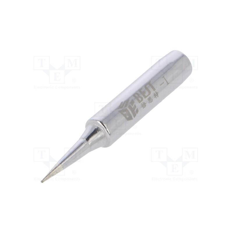 1 pcs x BEST - 900M-T-I - Tip, conical, 1mm, double-layer nickel plating