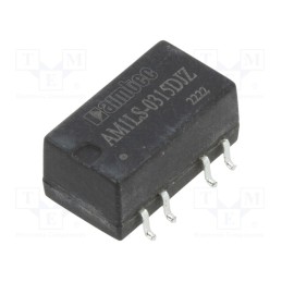 1 pcs x AIMTEC - AM1LS-0315DJZ - Converter: DC/DC, 1W, Uin: 2.97÷3.63V, Uout: 15VDC, Uout2: -15VDC