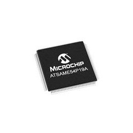 1 pcs : ATSAME54P19A-AUT - ARM Microcontrollers - MCU 120MHZ 512KB FLASH 1 28 TQFP PKG IN 85C