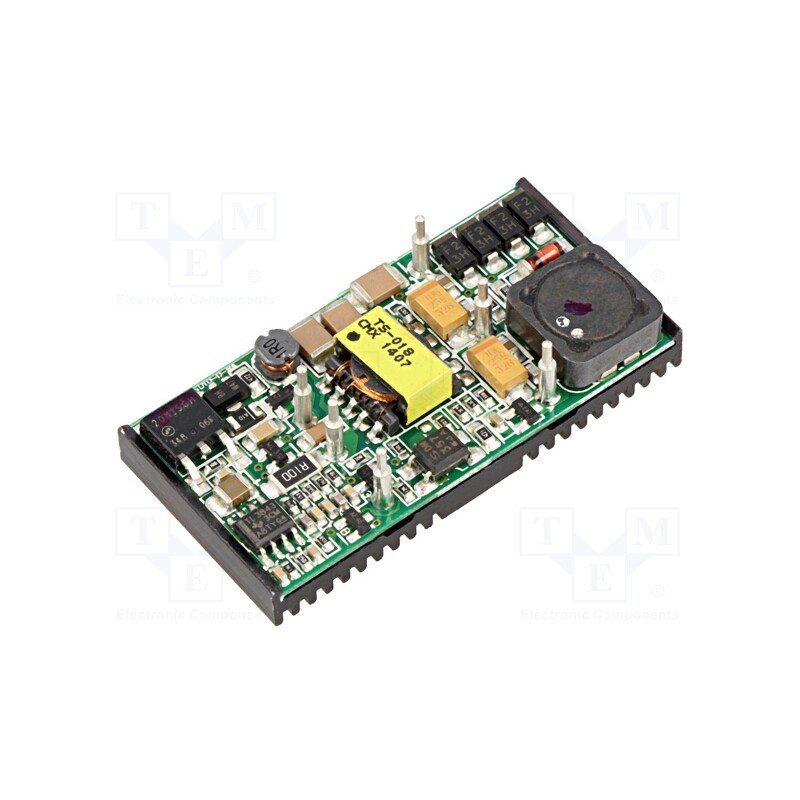 1 pcs x MEAN WELL - NSD10-12D15 - Converter: DC/DC, 9.9W, Uin: 9.8÷36V, Uout: 15VDC, Uout2: -15VDC