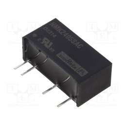 1 pcs x Murata Power Solutions - NMK2405SAC - Converter: DC/DC, 2W, Uin: 21.6÷26.4V, Uout: 5VDC, Iout: 400mA, SIP