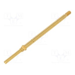 1 pcs x TEKON - TK32SCR.09.1,30.C.150.A - Test needle, Operational spring compression: 4mm, 5A, Ø: 1.3mm