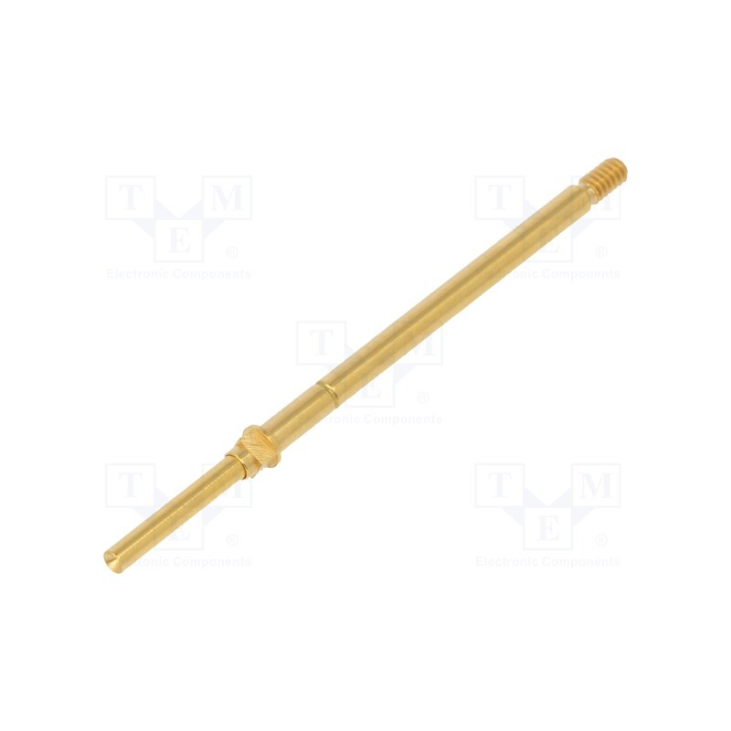 1 pcs x TEKON - TK32SCR.09.1,30.C.150.A - Test needle, Operational spring compression: 4mm, 5A, Ø: 1.3mm