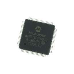 1 pcs : dsPIC30F6010A-30I/PT - Digital Signal Processors & Controllers - DSP, DSC 30MIPS 144 KB